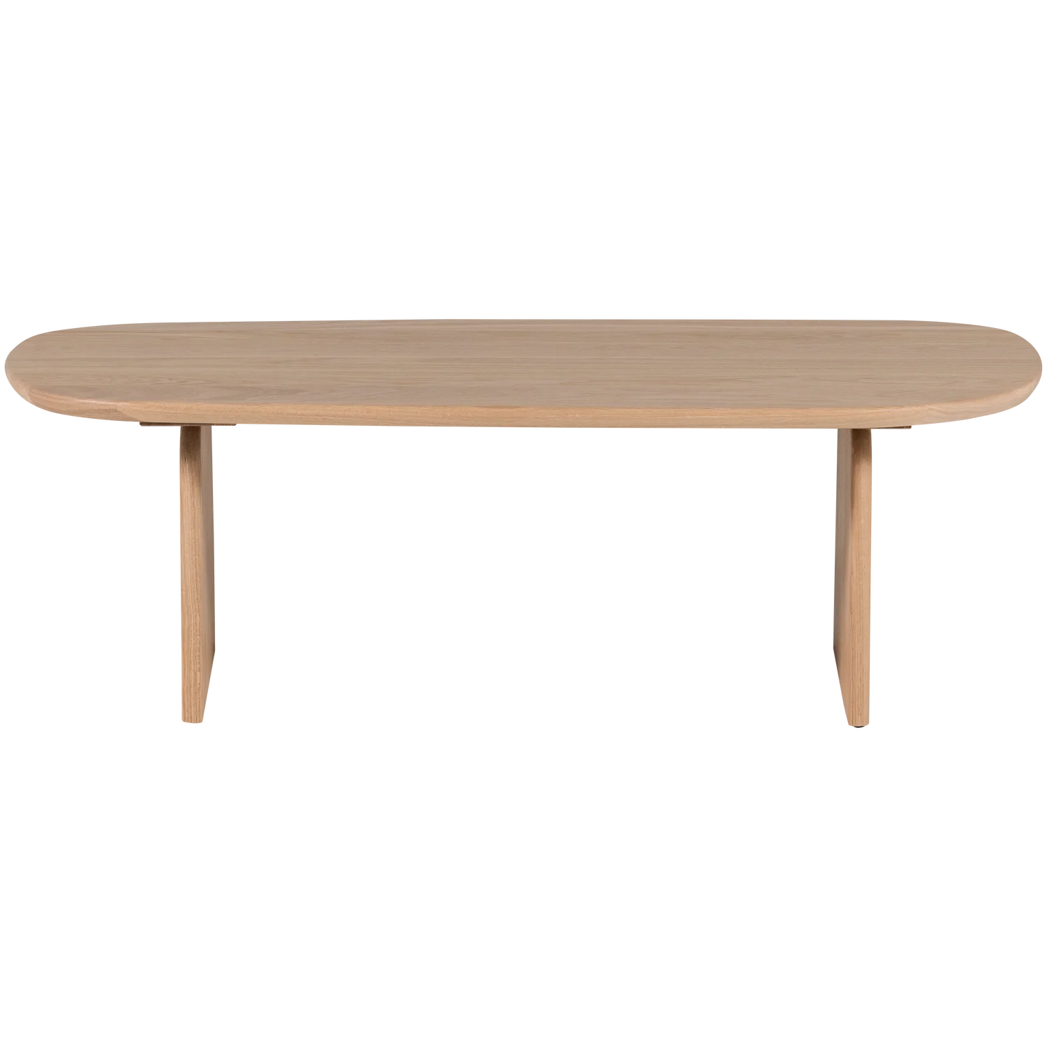Couchtisch TABLO organisch 110 x 60 cm Eiche Massivholz Sofatisch