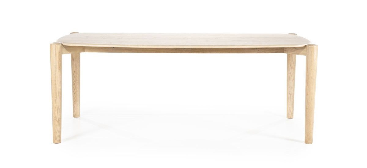 Esstisch Selbu 200 x 100 cm Eiche hellbraun