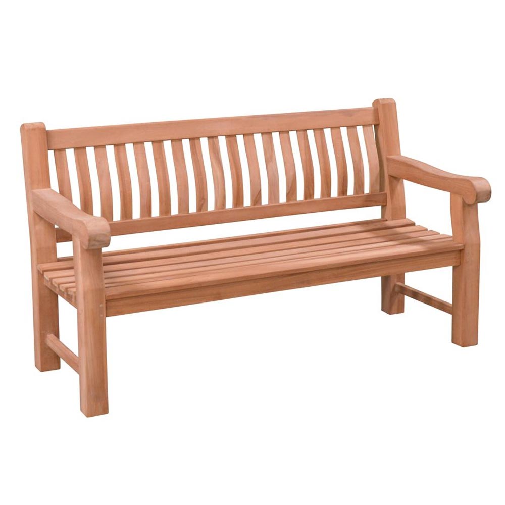 TEAK Bank Gartenbank PATRICK FAT 166 cm