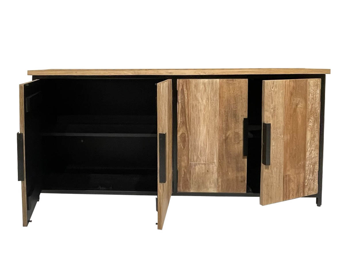 Sideboard Kommode TOMAR 185 cm Teakholz