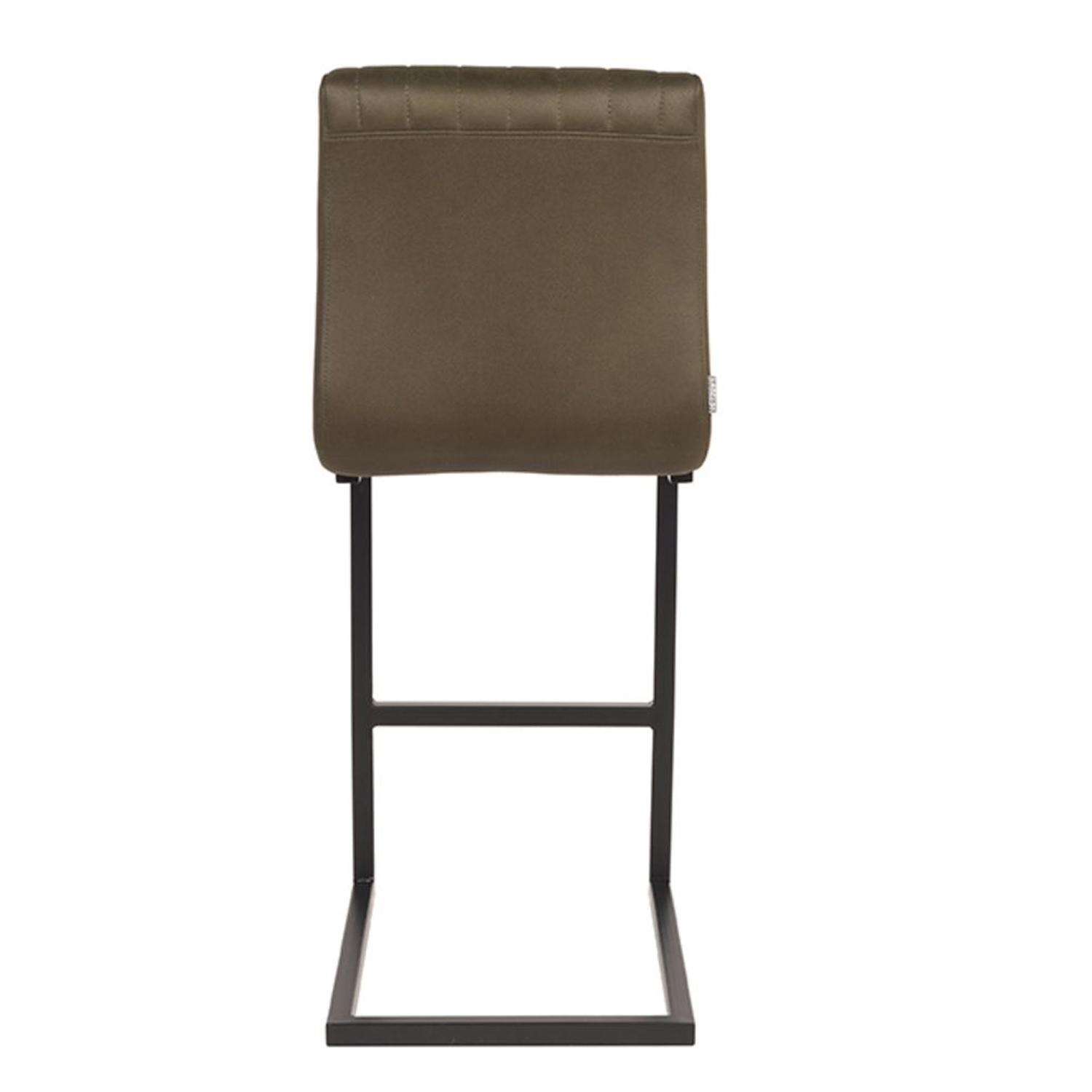 Barhocker HUGO Microfaser armygrün SH 66 cm