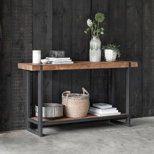 DTP HOME Konsole Teak Konsolentisch BEAM 140 cm