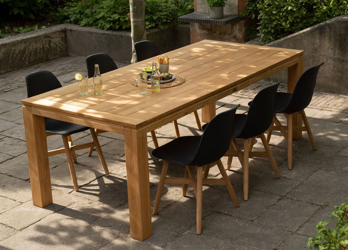 Exclusive Garten Loungegruppe Sandkorn Polyrattan