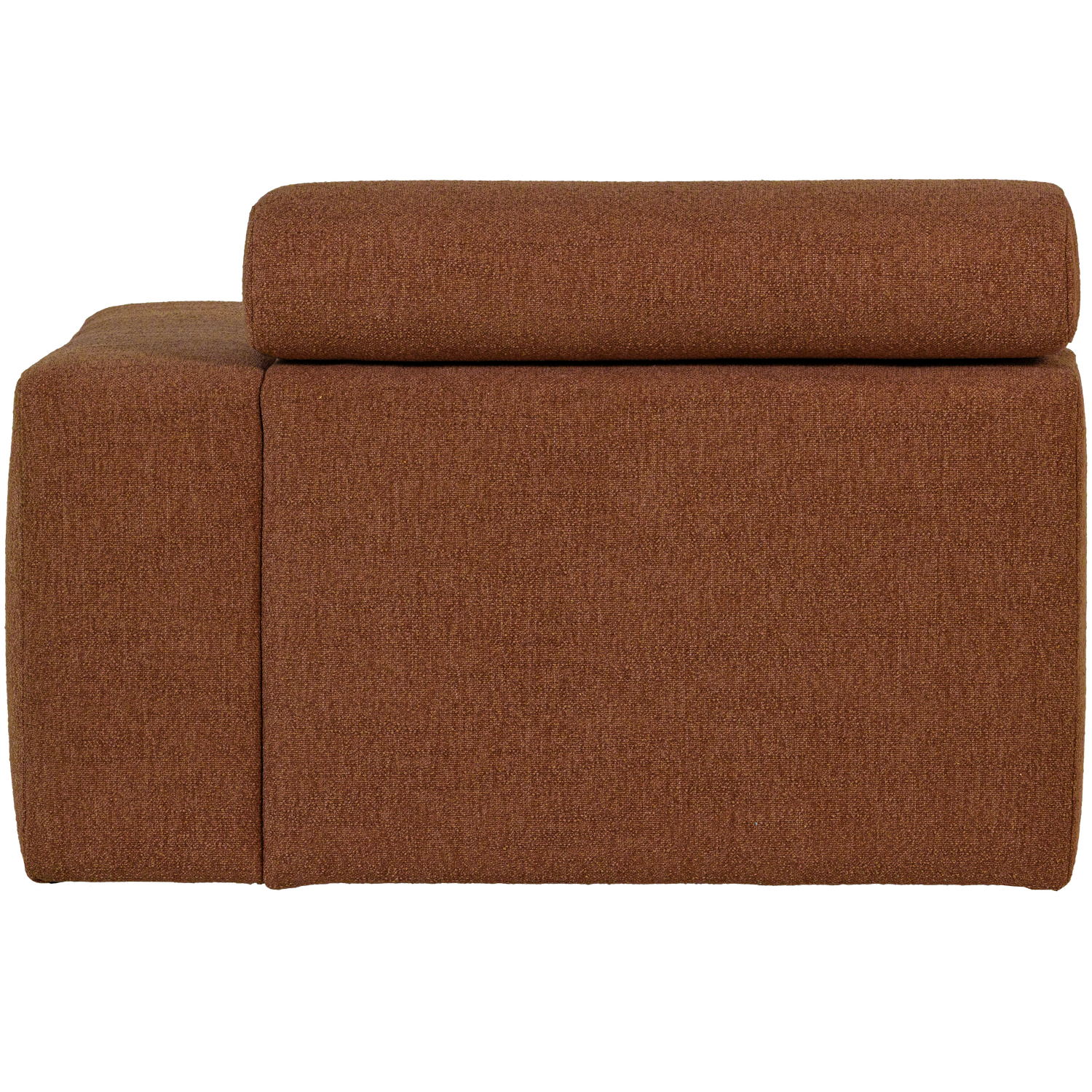 Sofaelement NOVI mit Armlehne rechts Element Bouclé terra