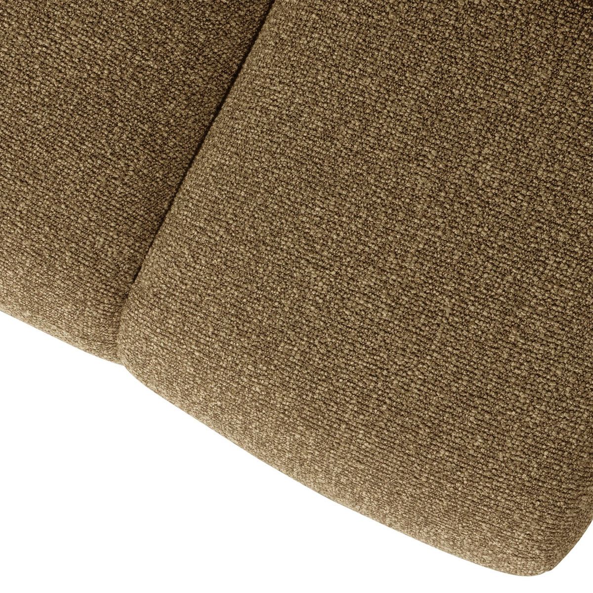 woood Esszimmerbank Hocker MOJO 164 cm Bouclé gelbbraun melange