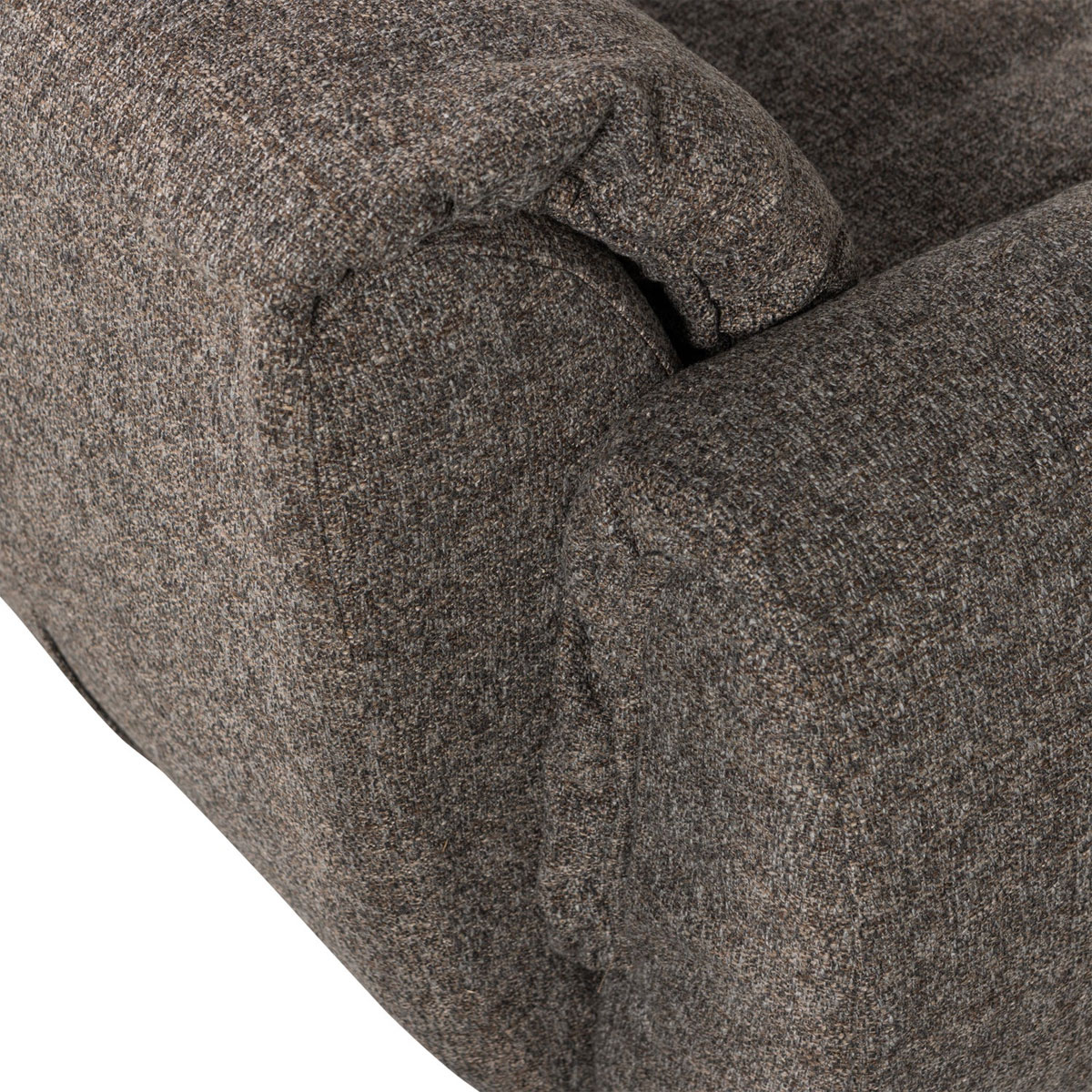 Sessel BAGGY drehbar Webstoff Chinelle warmgrau