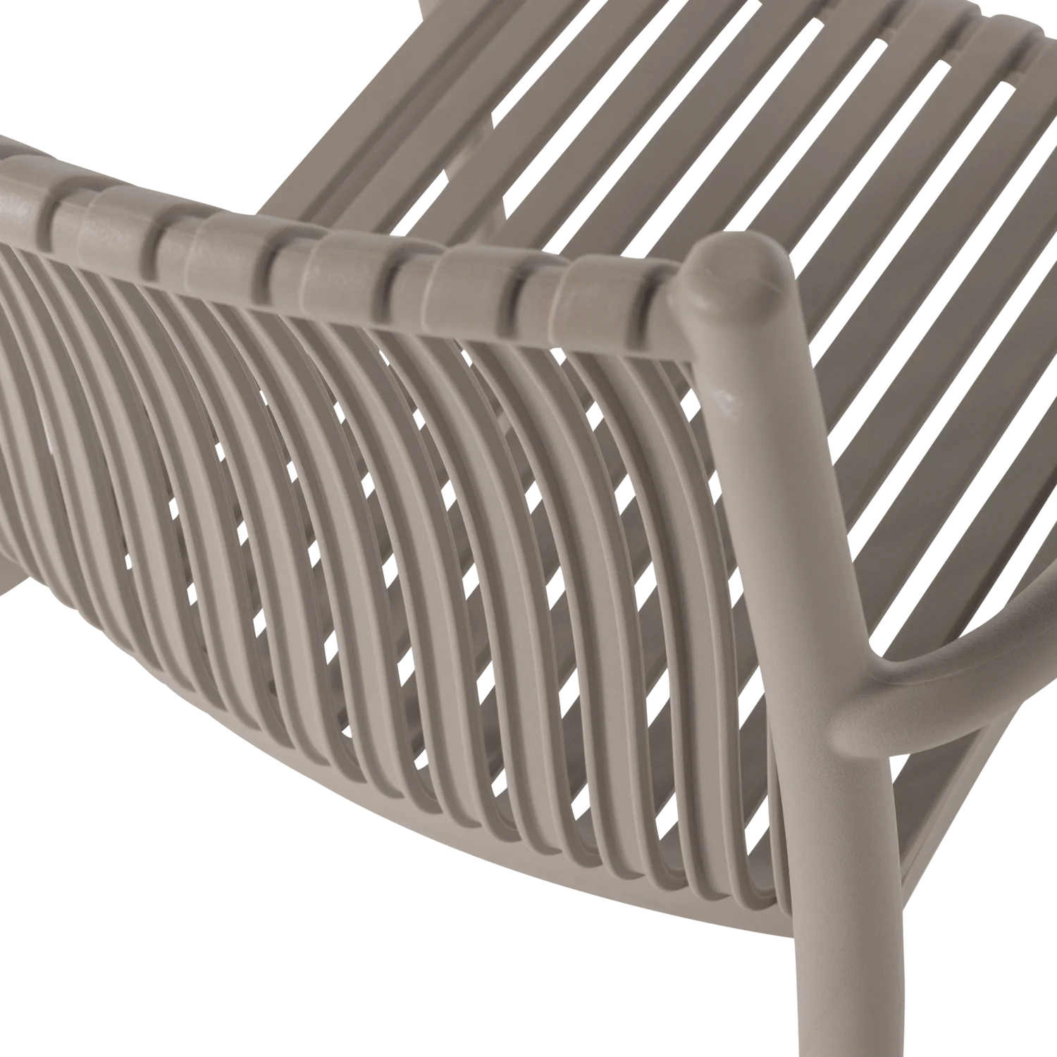 2er Set Gartenstuhl Kunststoff EASY GOING sandfarben