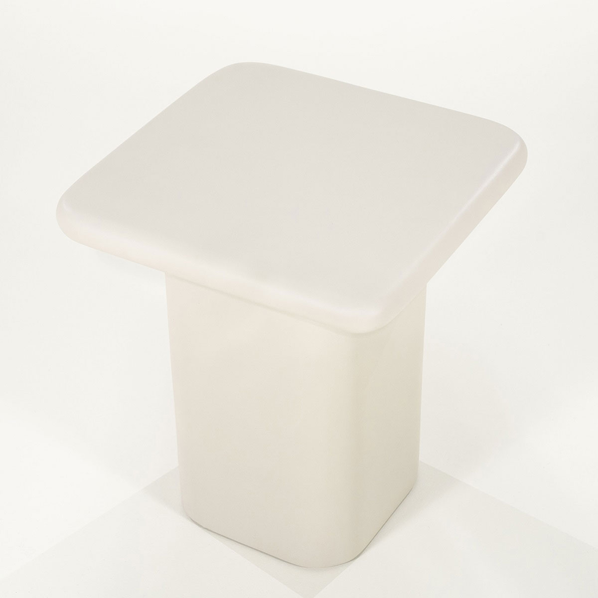 Beistelltisch Siminto 40 x 40 cm Zement beige