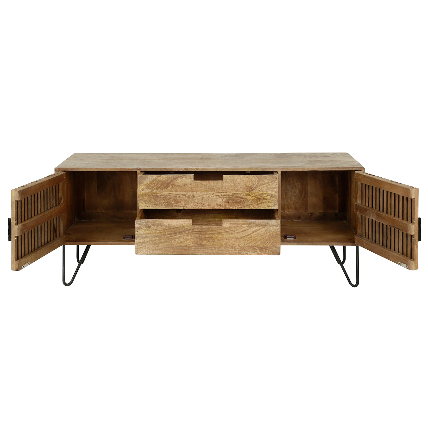 TV Möbel Lowboard FARMLAND 135 cm Mangoholz