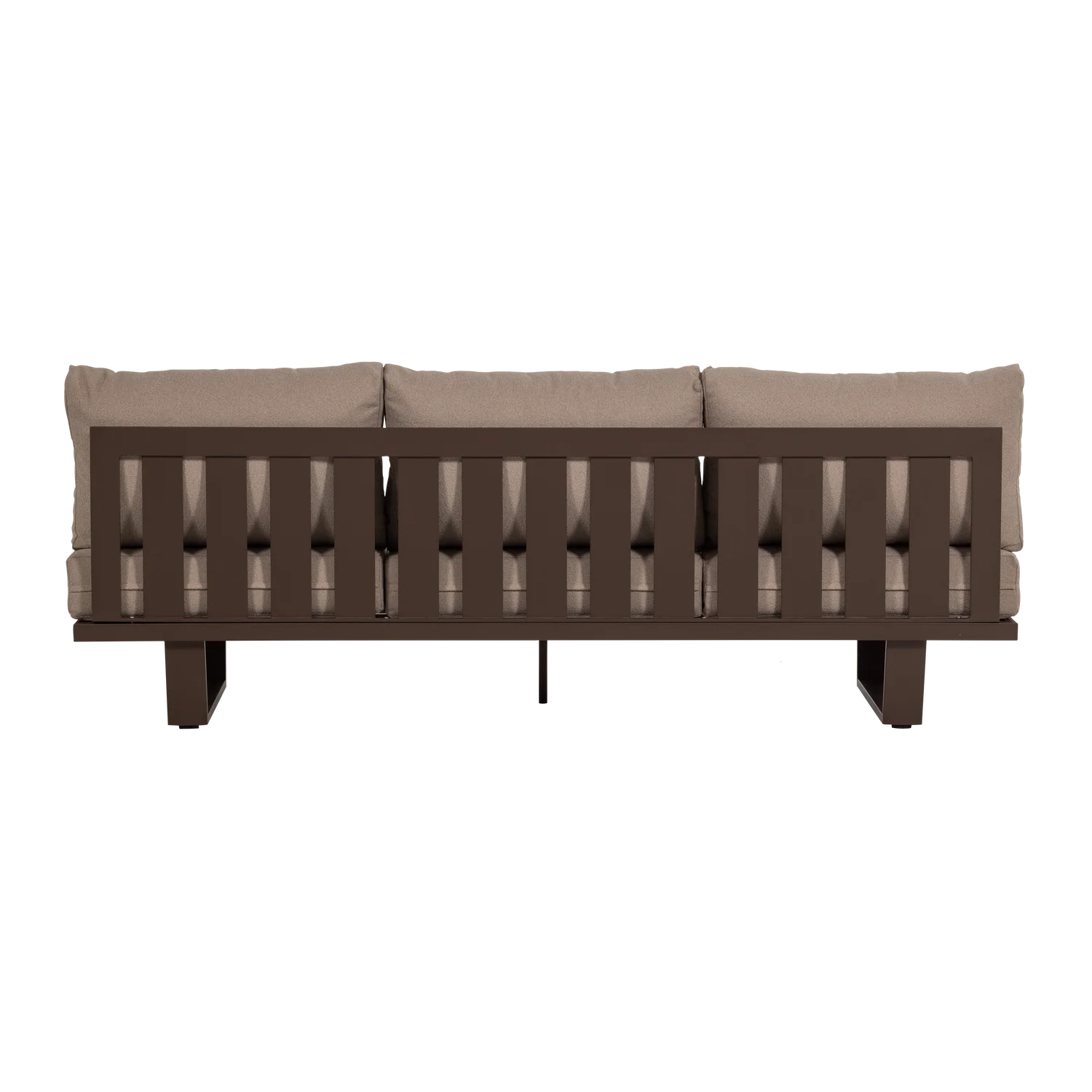 Gartenmöbel Lounge Sofa BEAR Alu braun Outdoor