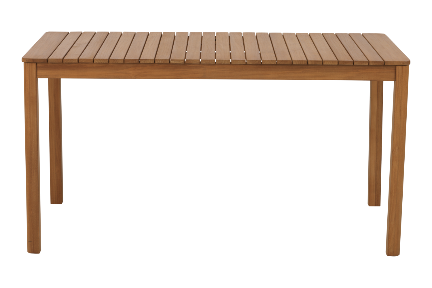 Gartentisch Joe 140 x 80 cm Teakholz natur