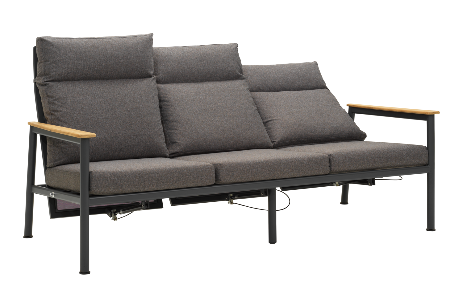 3 Sitzer Gartensofa Lounge Sofa Gordon Soft Dawn anthrazit