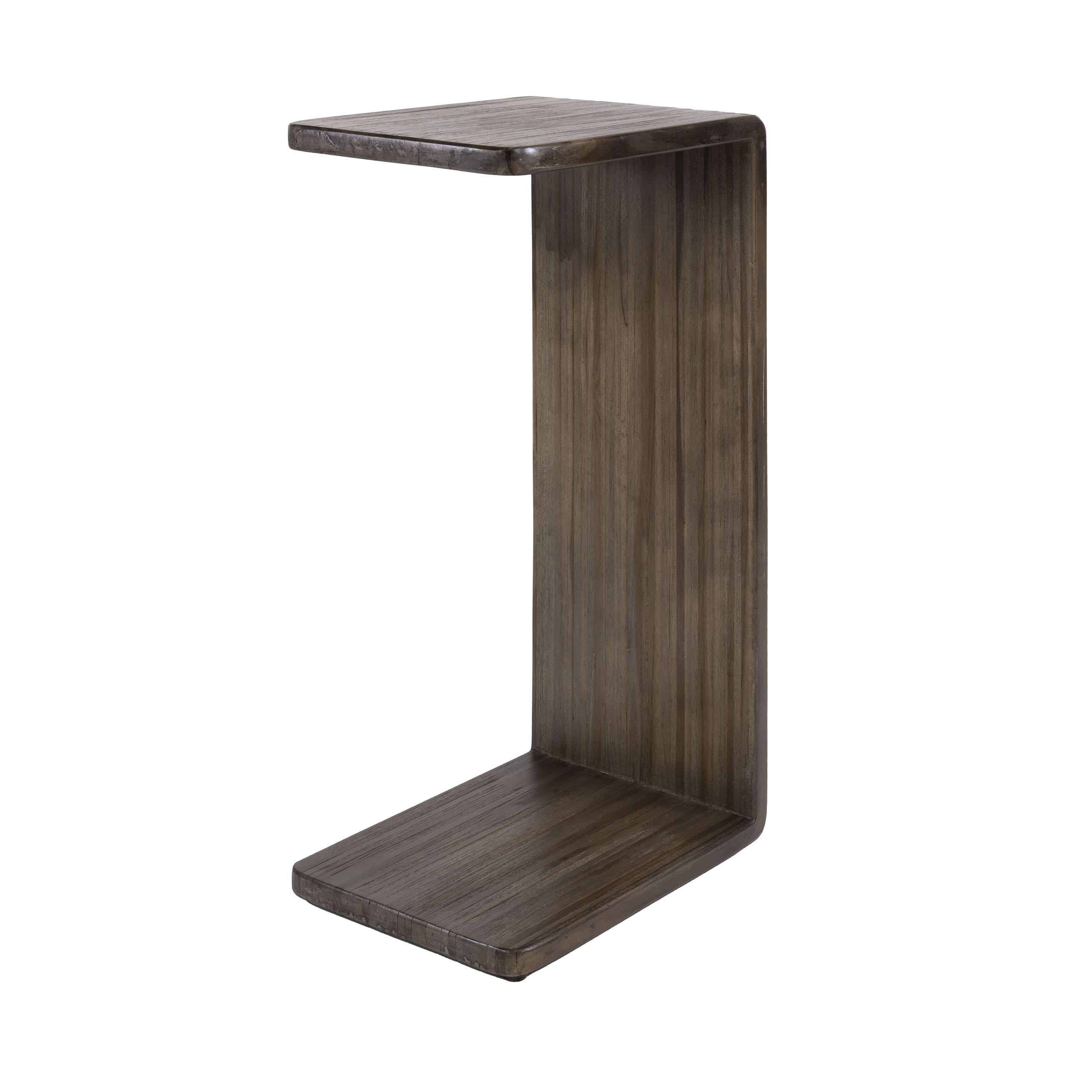 Laptoptisch Solmaya H 76 cm Teakholz Espresso braun