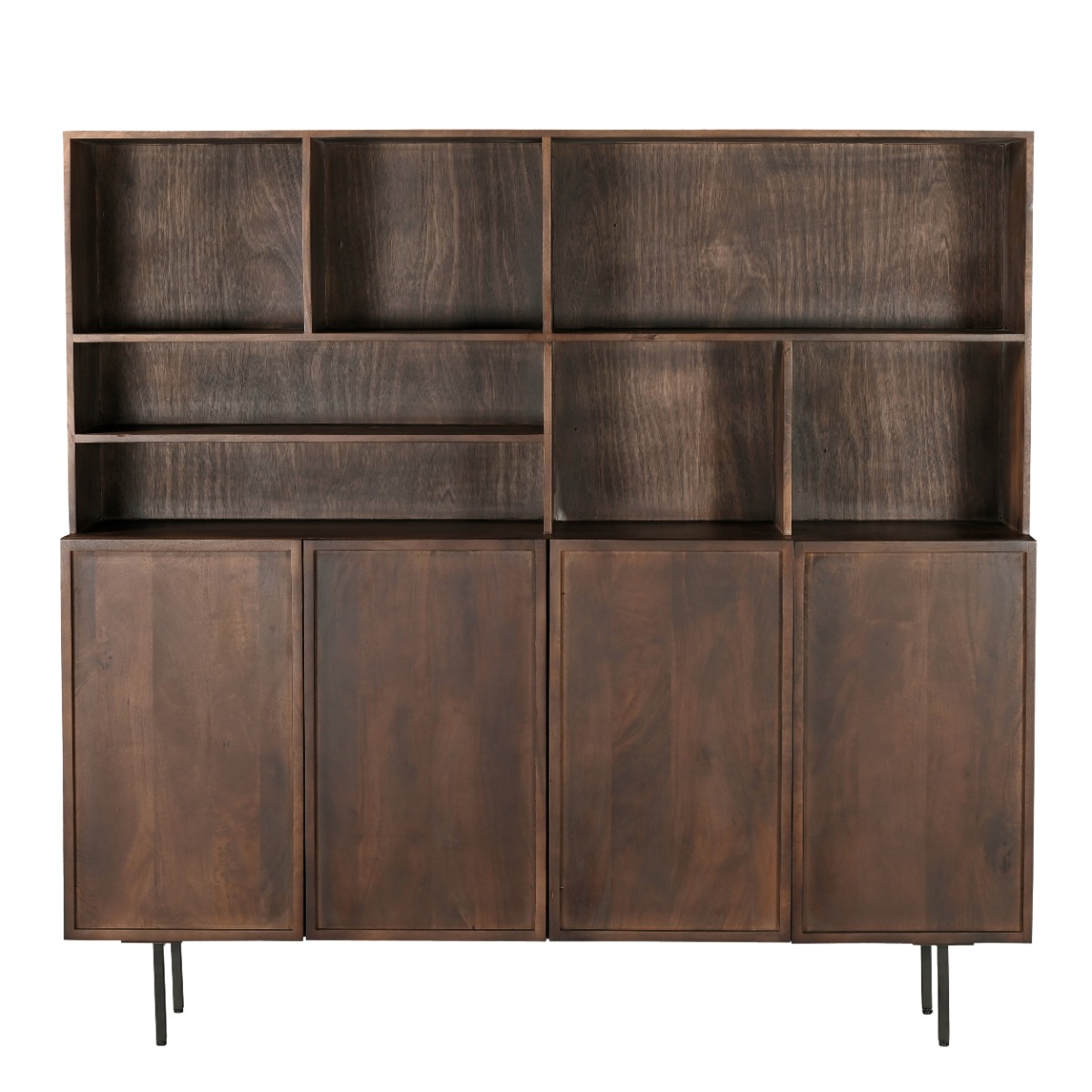 Anrichte Schrank Elan 180 cm Mangoholz braun