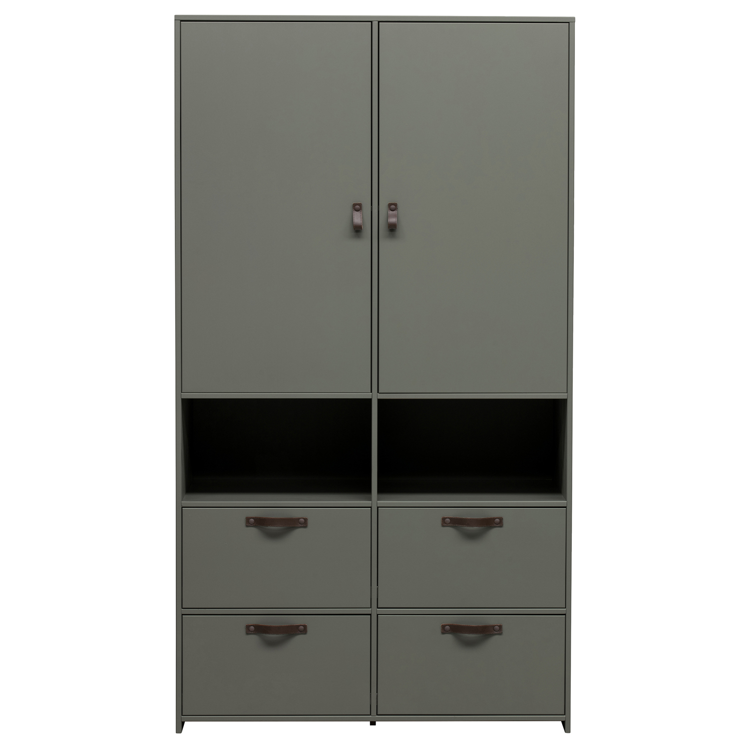 vtwonen Kleiderschrank Stage Kiefer grün Schrank