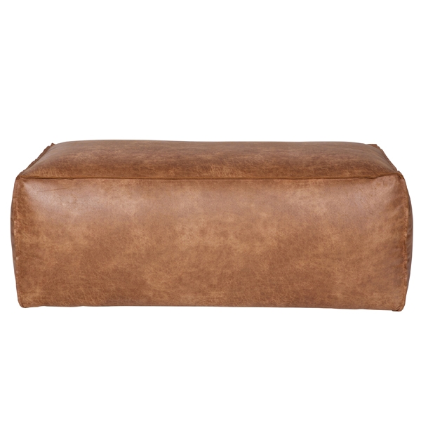Sitzhocker RODEO Leder Hocker cognac