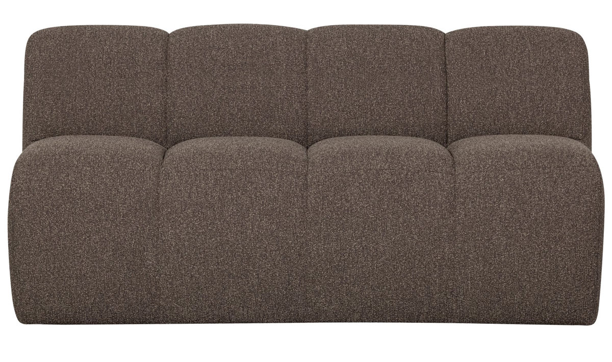 woood Esszimmerbank MOJO 164 cm Bouclé braun melange