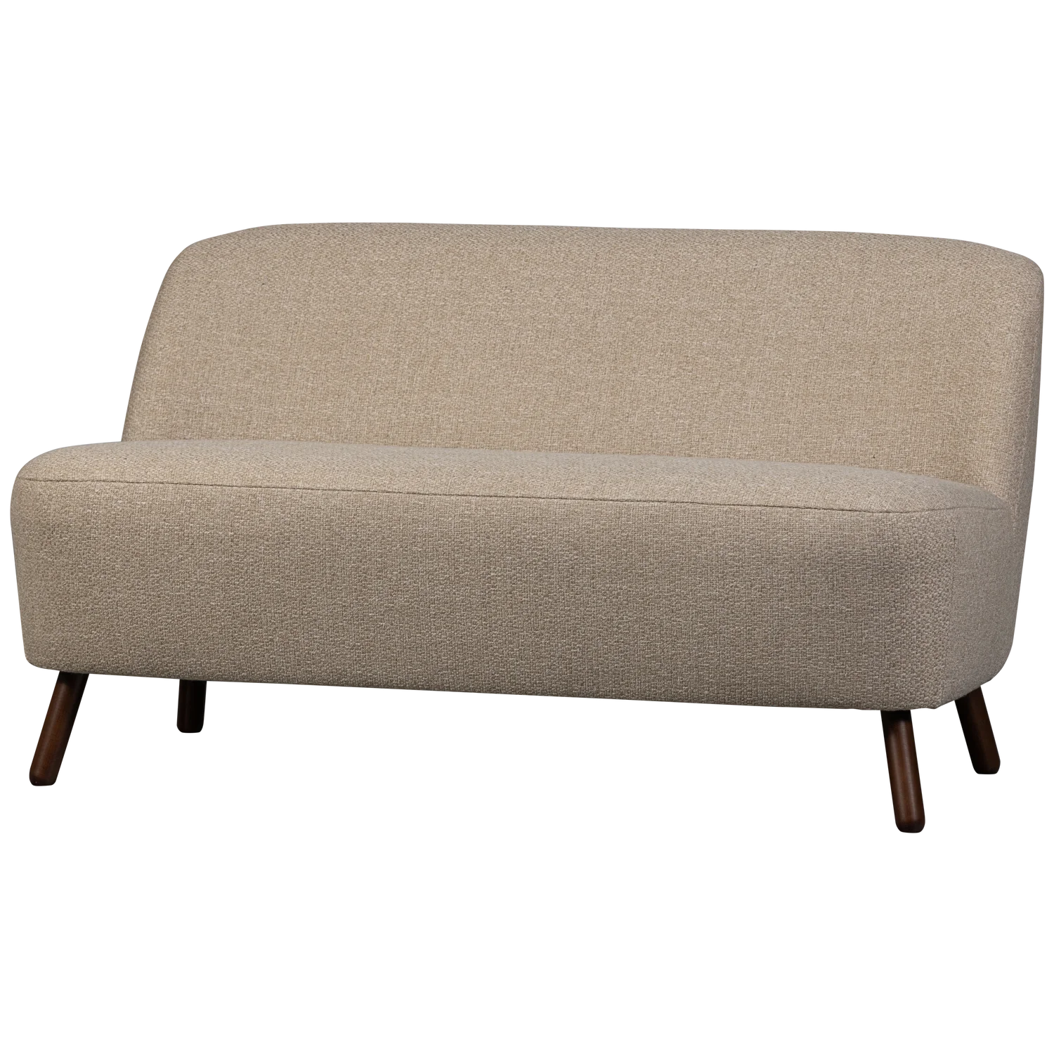 Esstischbank Bank Sitzbank ROAN 134 cm Goar-Gewebe sandfarben