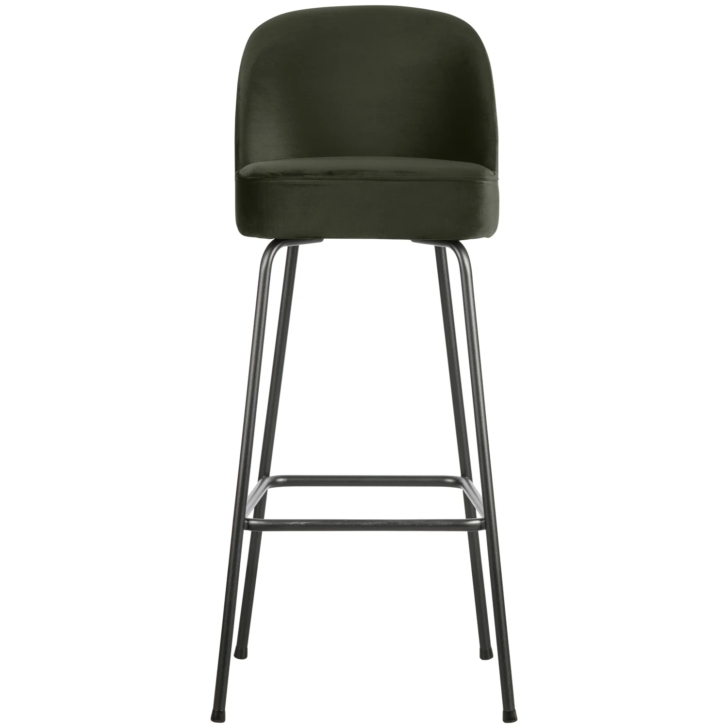 Barhocker Vogue SH 80 cm Samt dunkelgrün