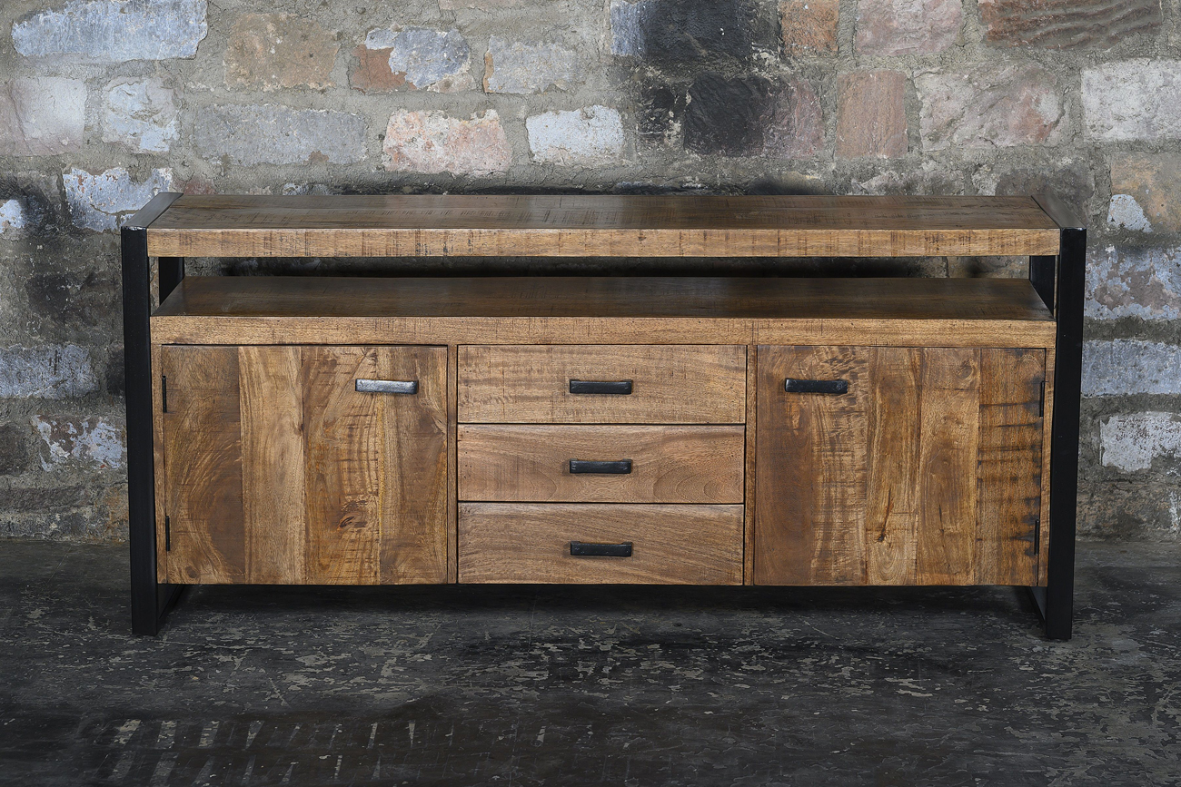 Kommode Sideboard Nairobi 180 cm Mango Holz