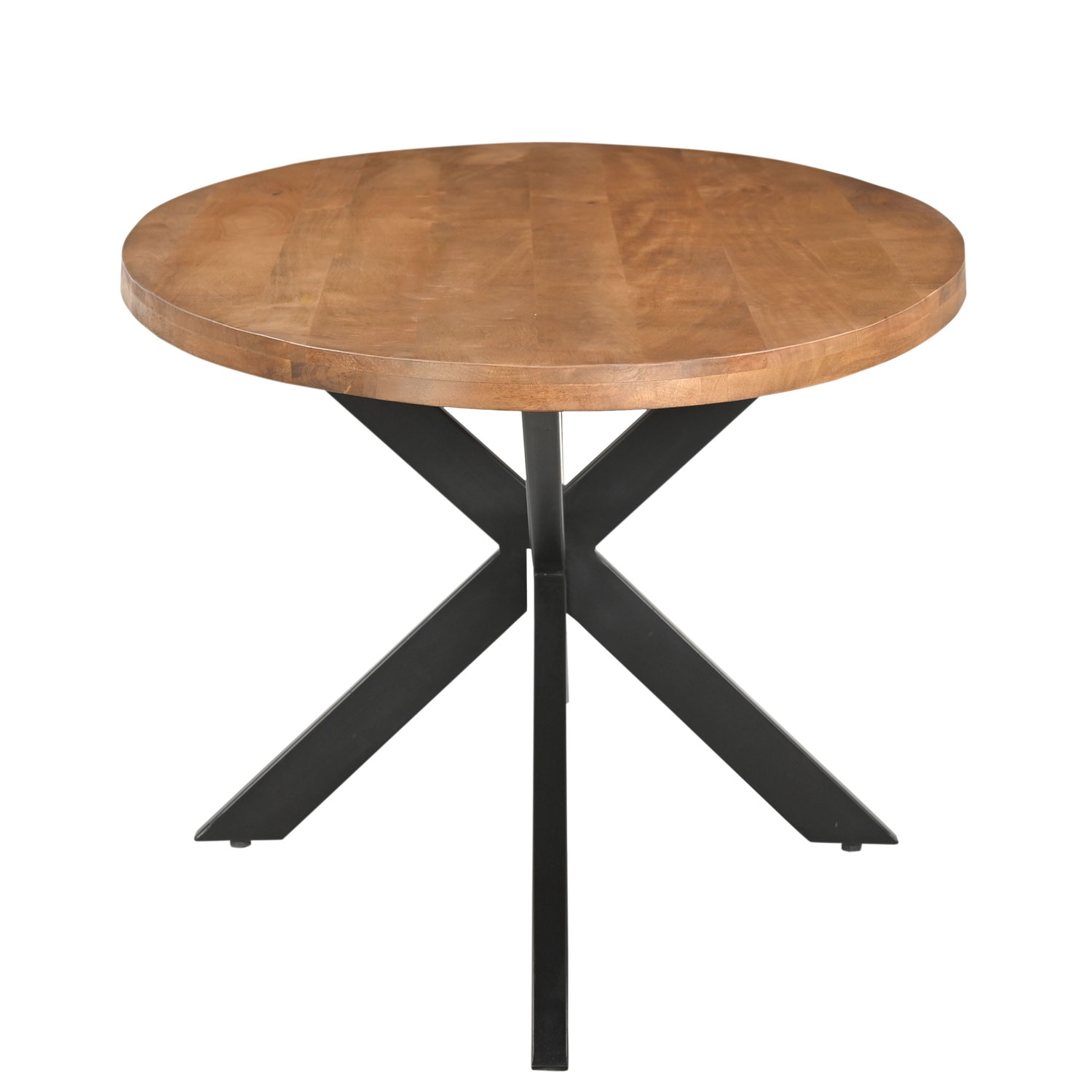 Esstisch Rocky oval 240 x 110 cm Mangoholz