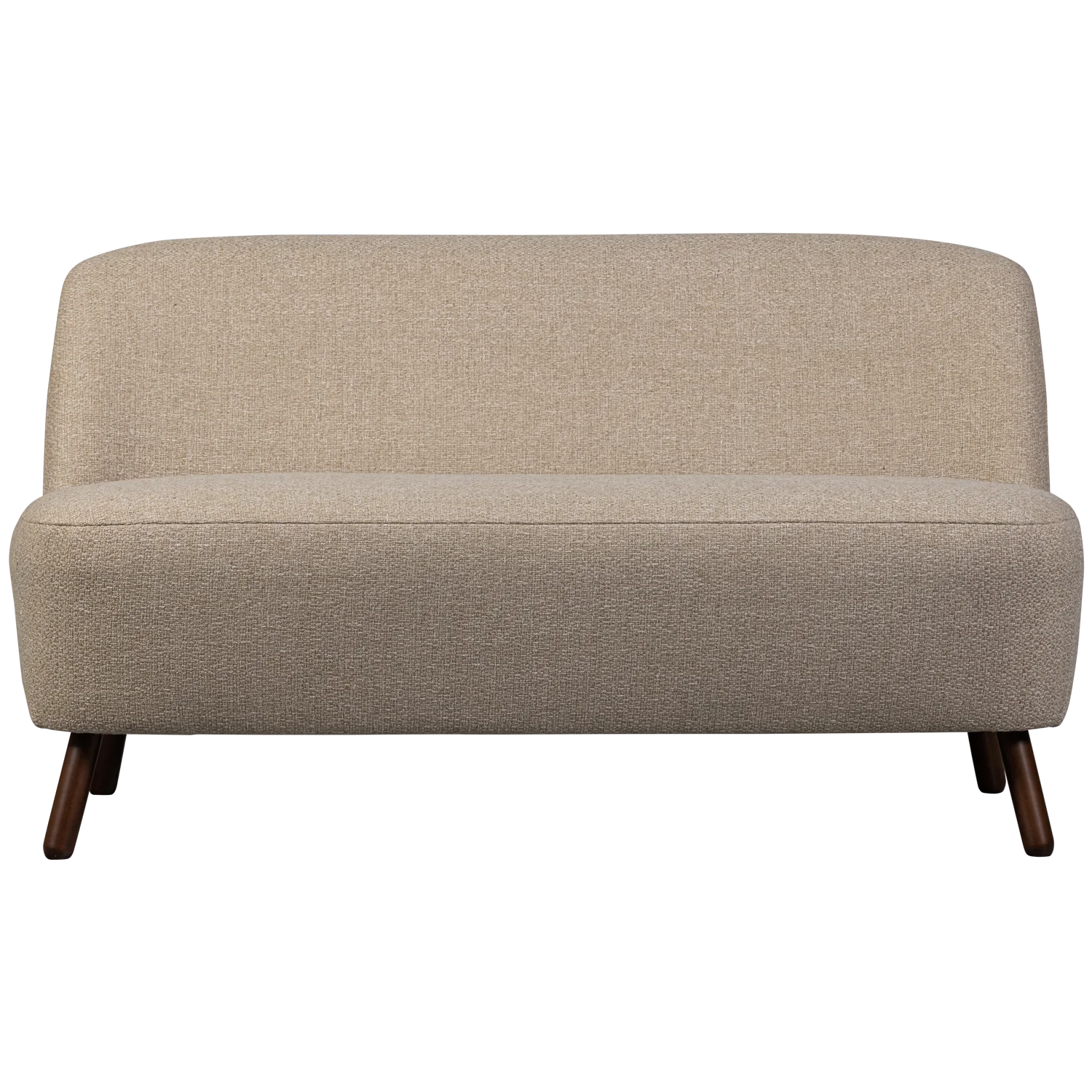 Esstischbank Bank Sitzbank ROAN 134 cm Goar-Gewebe sandfarben