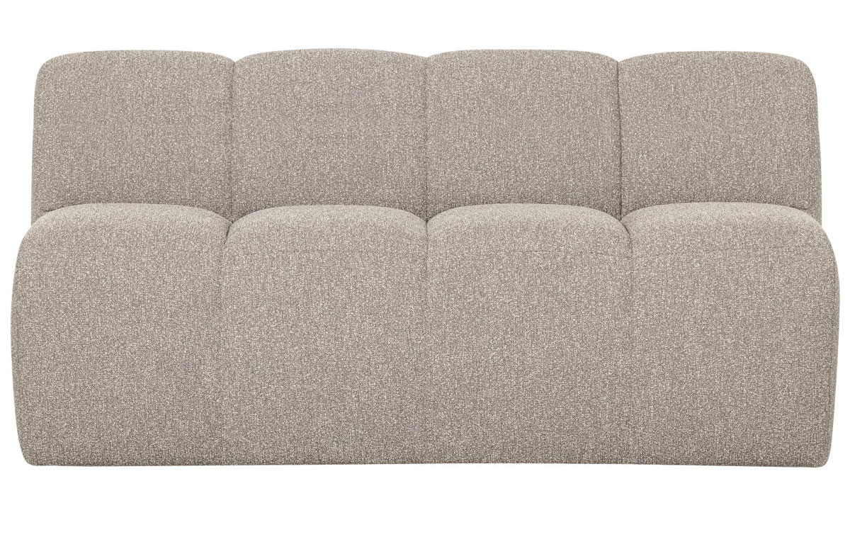 woood Esszimmerbank MOJO 164 cm Bouclé beige melange
