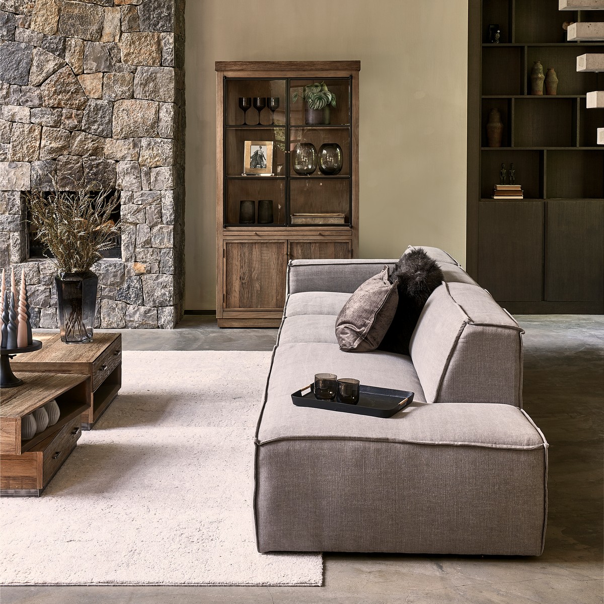 Rivièra Maison Buffetschrank Clearwater Creek 108 cm Eichenholz Braun