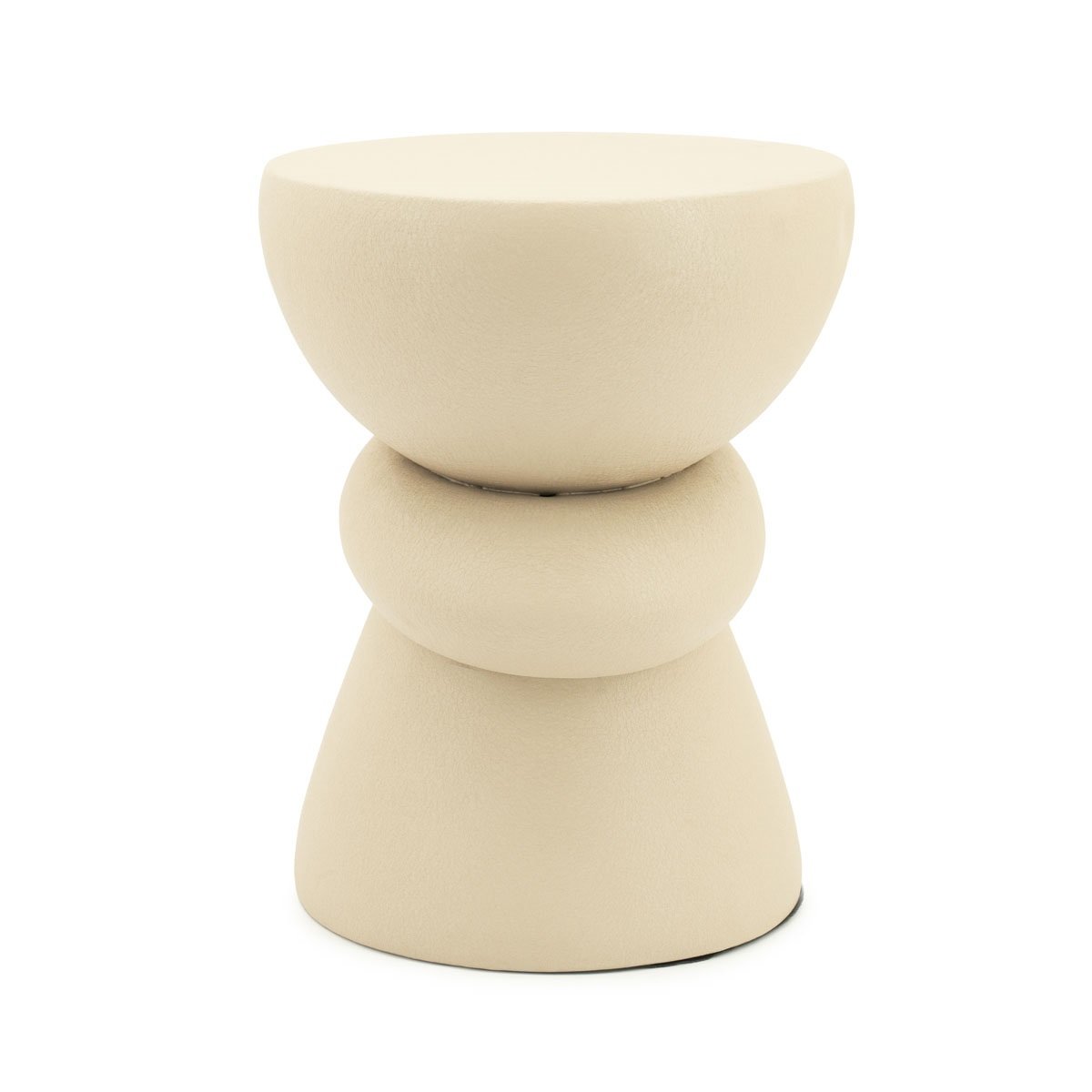 Beistelltisch Kerun H 47 cm Metall beige