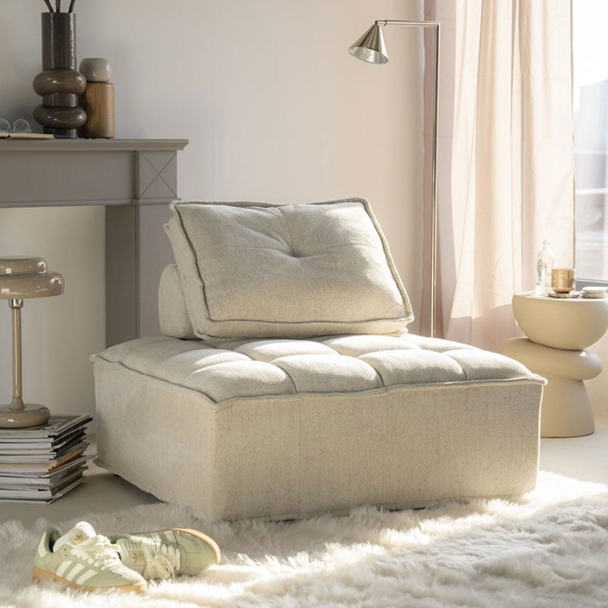 Lounge Sessel Hive beige