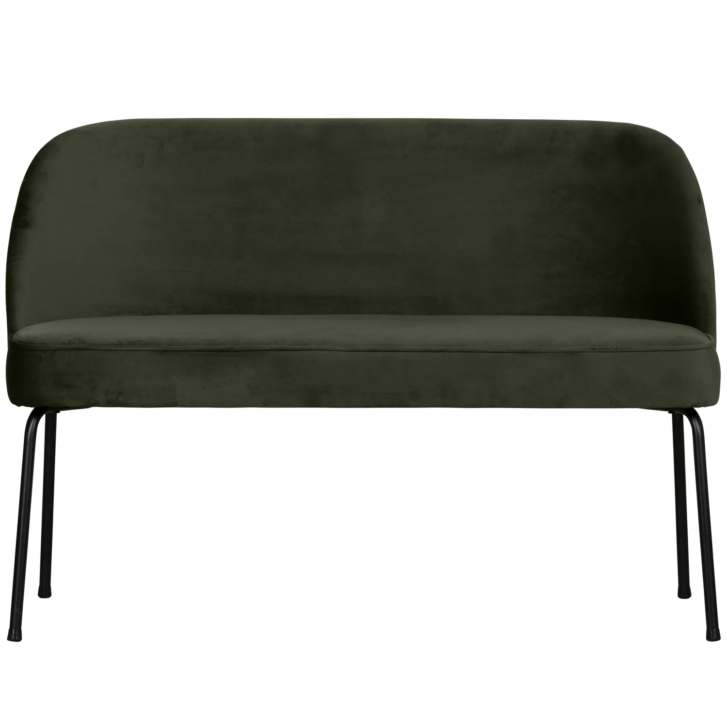 Esszimmerbank Vogue 120 cm Samt dunkelgrün