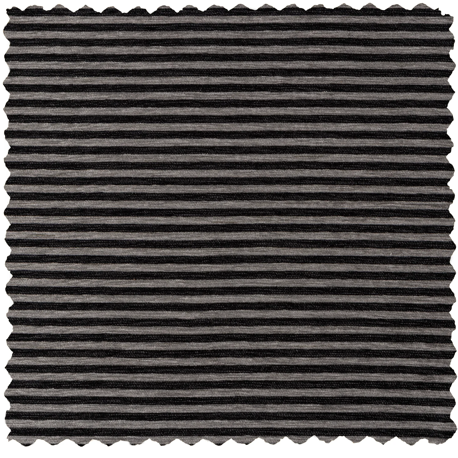 2er Set Esszimmerstuhl Vogue Webstoff Streifendesign schwarz grau 