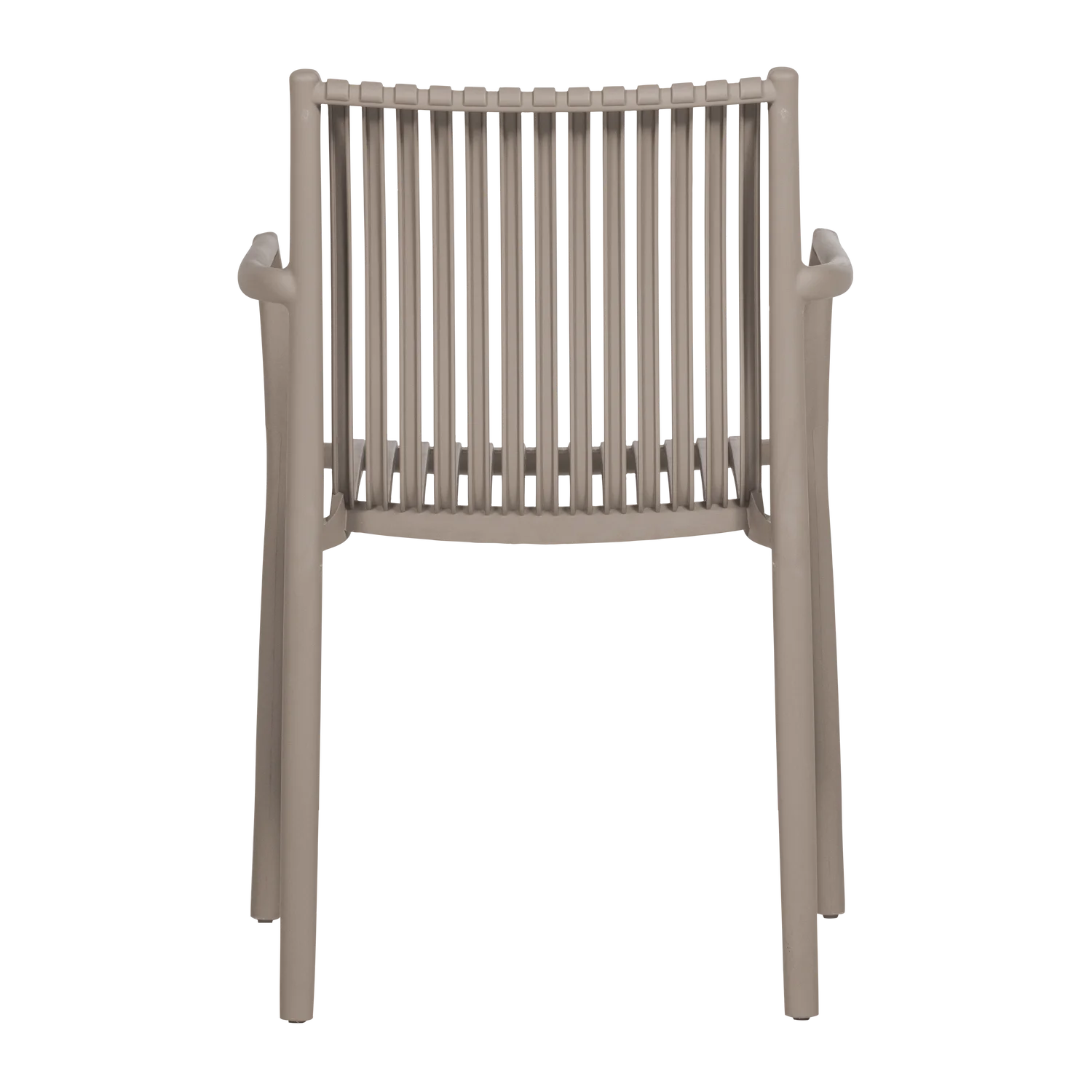 2er Set Gartenstuhl Kunststoff EASY GOING sandfarben