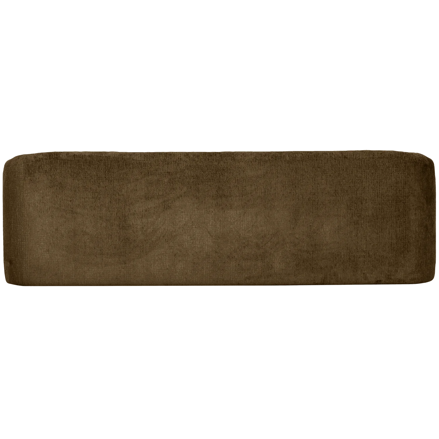 3 Sitzer Sofa Sloping Struktur Velvet messing