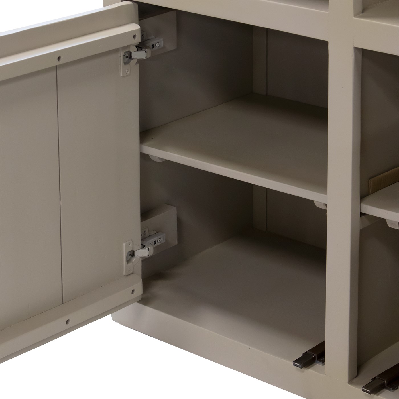 Wandschrank Bücherregal XL beige 160 x 220 cm