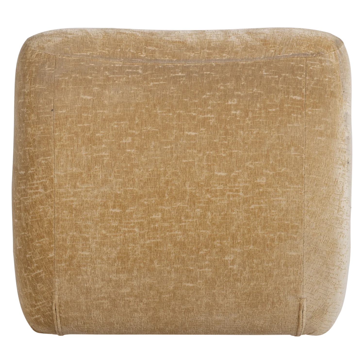 Lounge Sessel NOMU Samt Velvet hellgelb