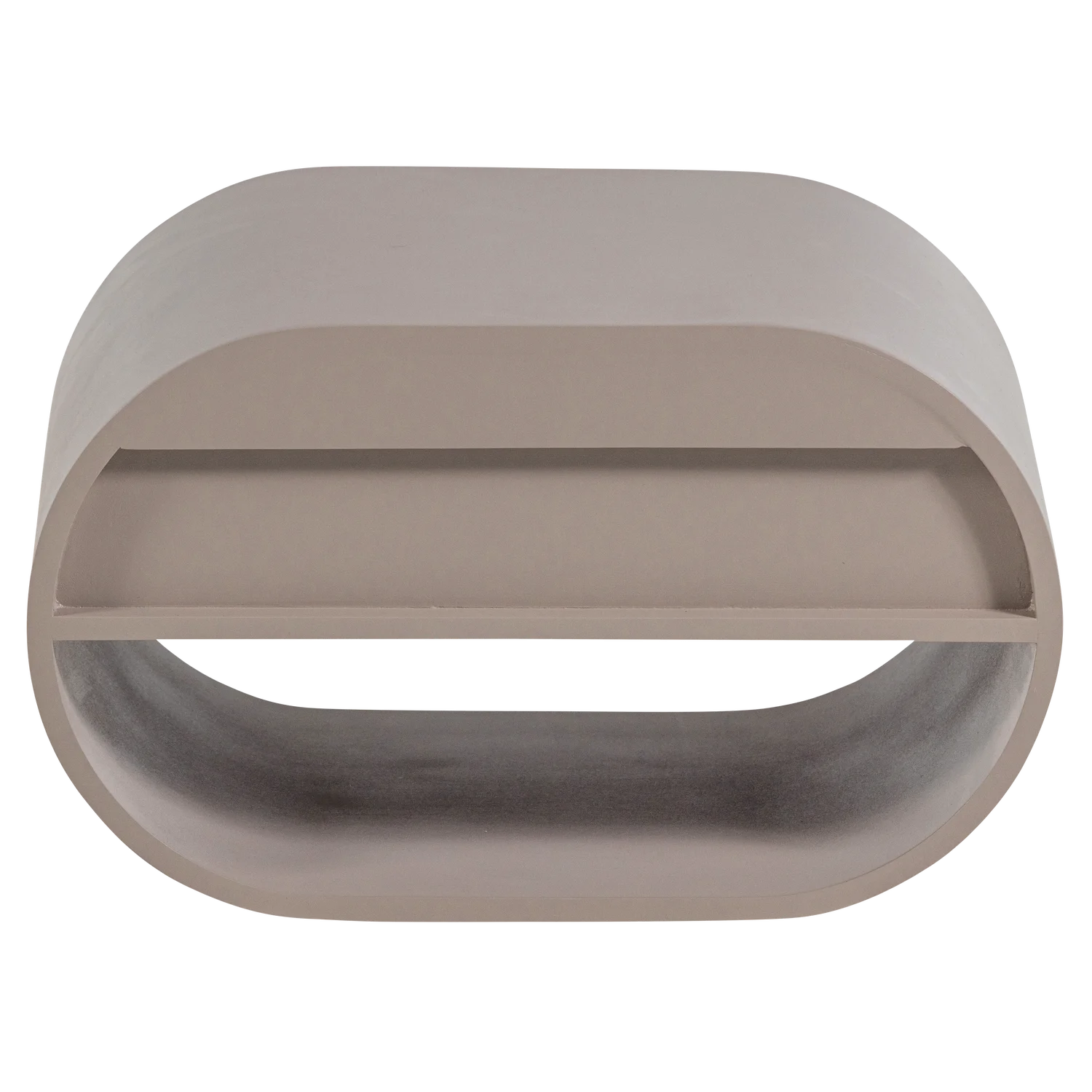 Wandregal Nachtschränkchen MOMO hängend MDF Holzmaserung sandfarben 