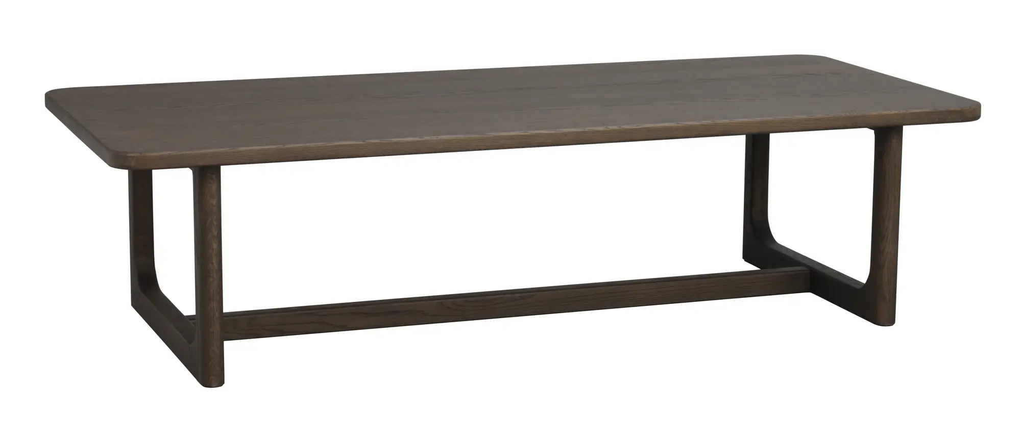 Couchtisch SICROLL 160 x 70 cm Eiche dunkelbraun