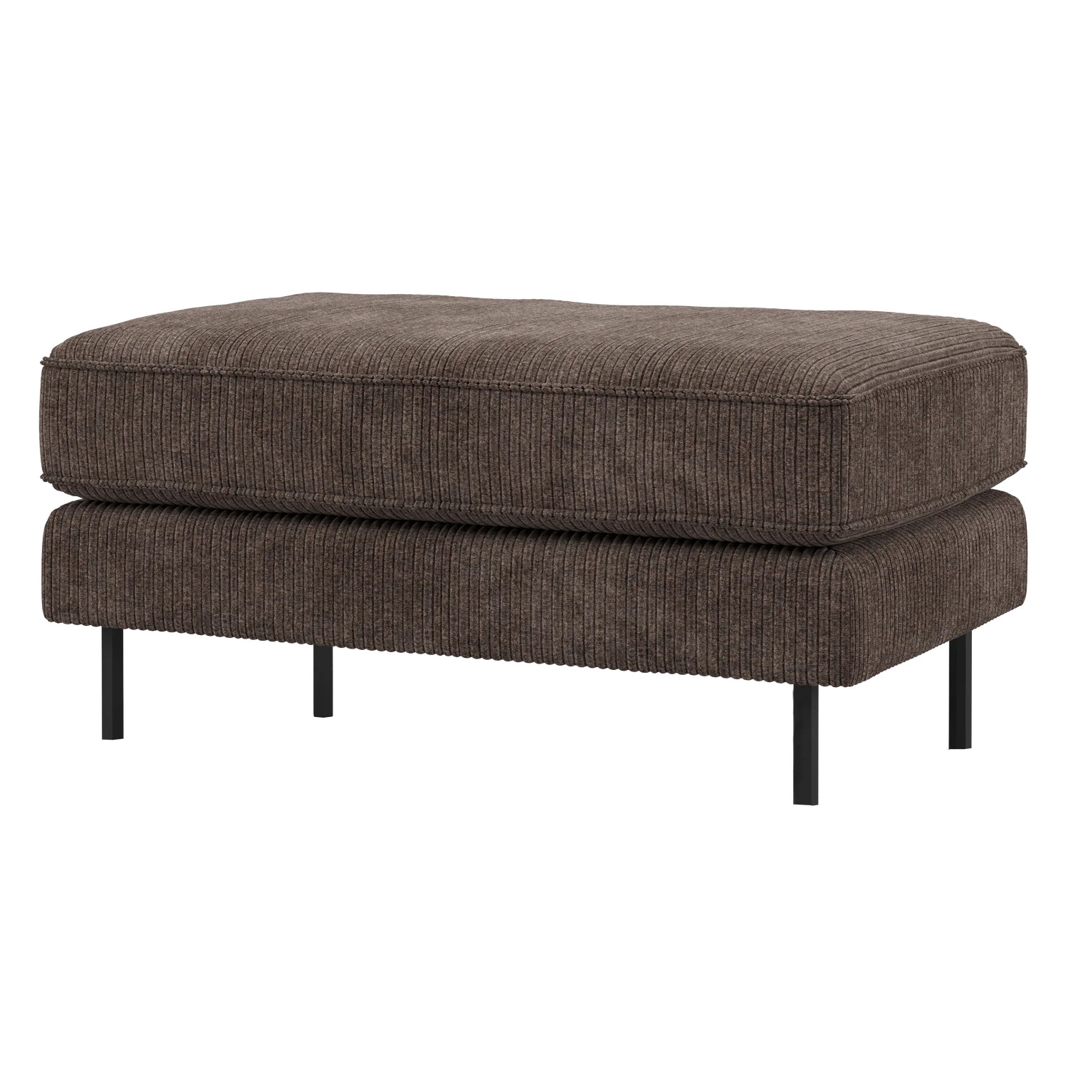 Sitzhocker RODEO Ripstoff braun Fußhocker Hocker Pouf
