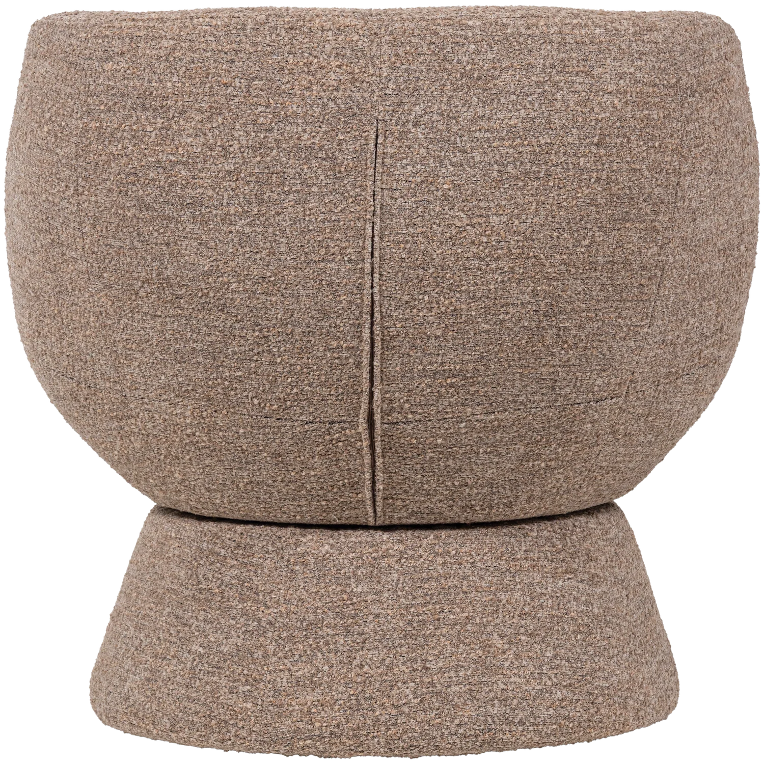 Sessel SHUFFLE Drehsessel Webstoff Melange braun