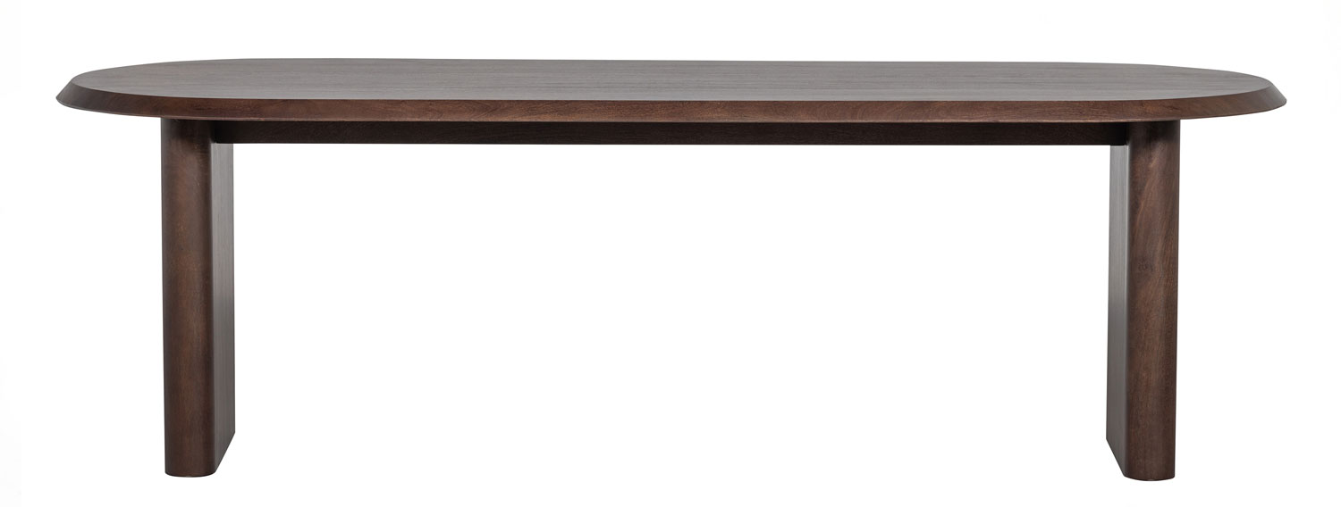 vtwonen Esstisch Ellips 240 x 90 cm oval Mango Holz