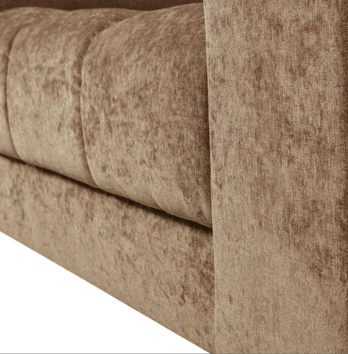 woood 3 Sitzer Sofa SECOND DATE Webstoff vintage sand
