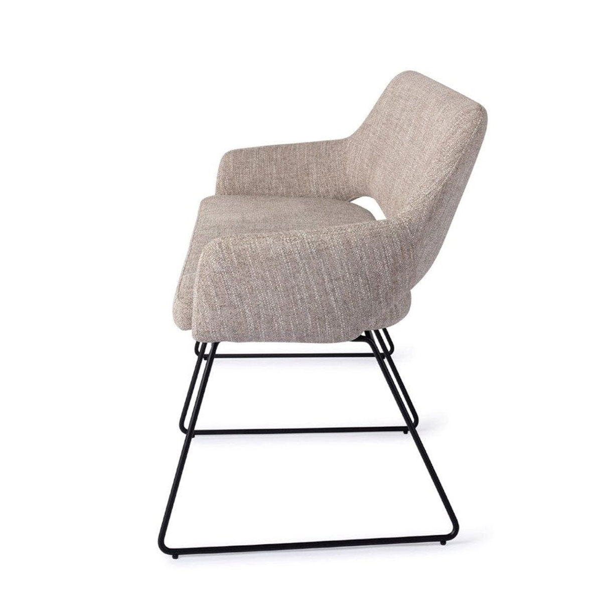 Esszimmerbank YANAI 140 cm – Modern & mit Lehne - beige