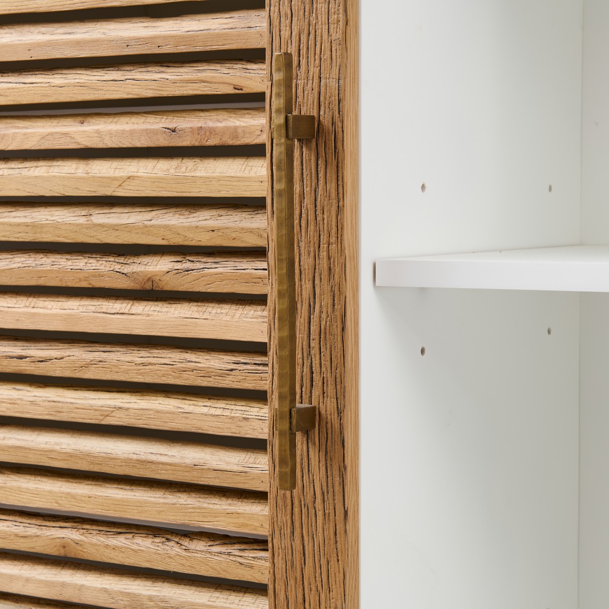 Rivièra Maison LAKE HOUSE XL Schrank 156 cm Eiche weiß braun