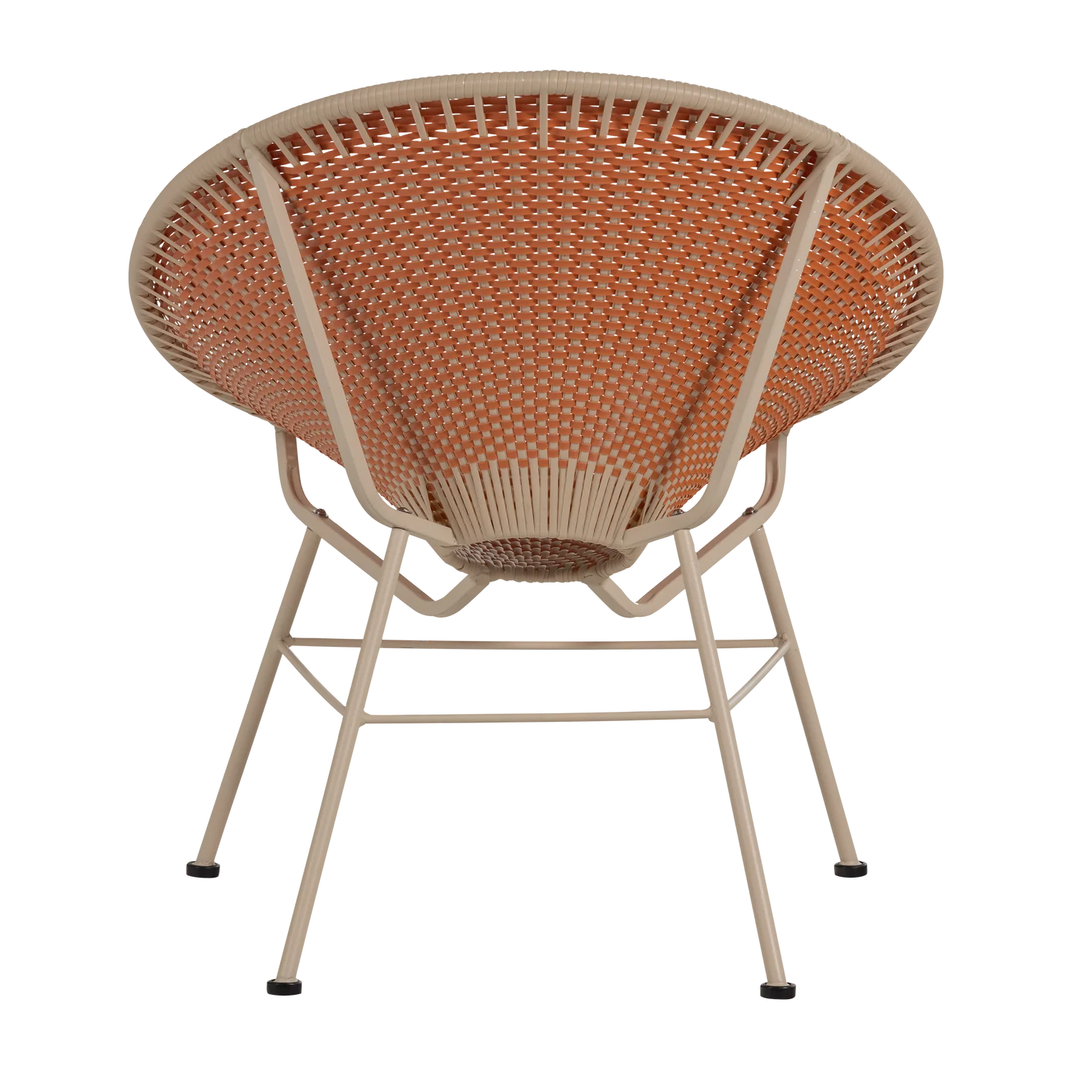 Outdoor Lounge Sessel KAZOUN orange Gartensessel