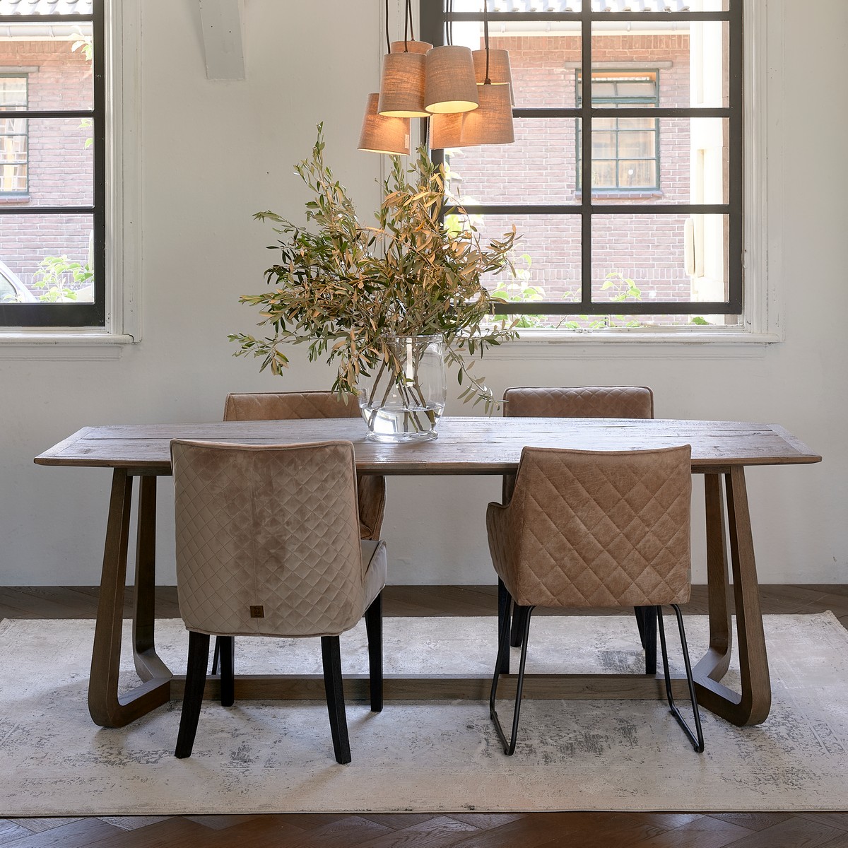 Rivièra Maison Esstisch Miller Eichenholz 220 cm
