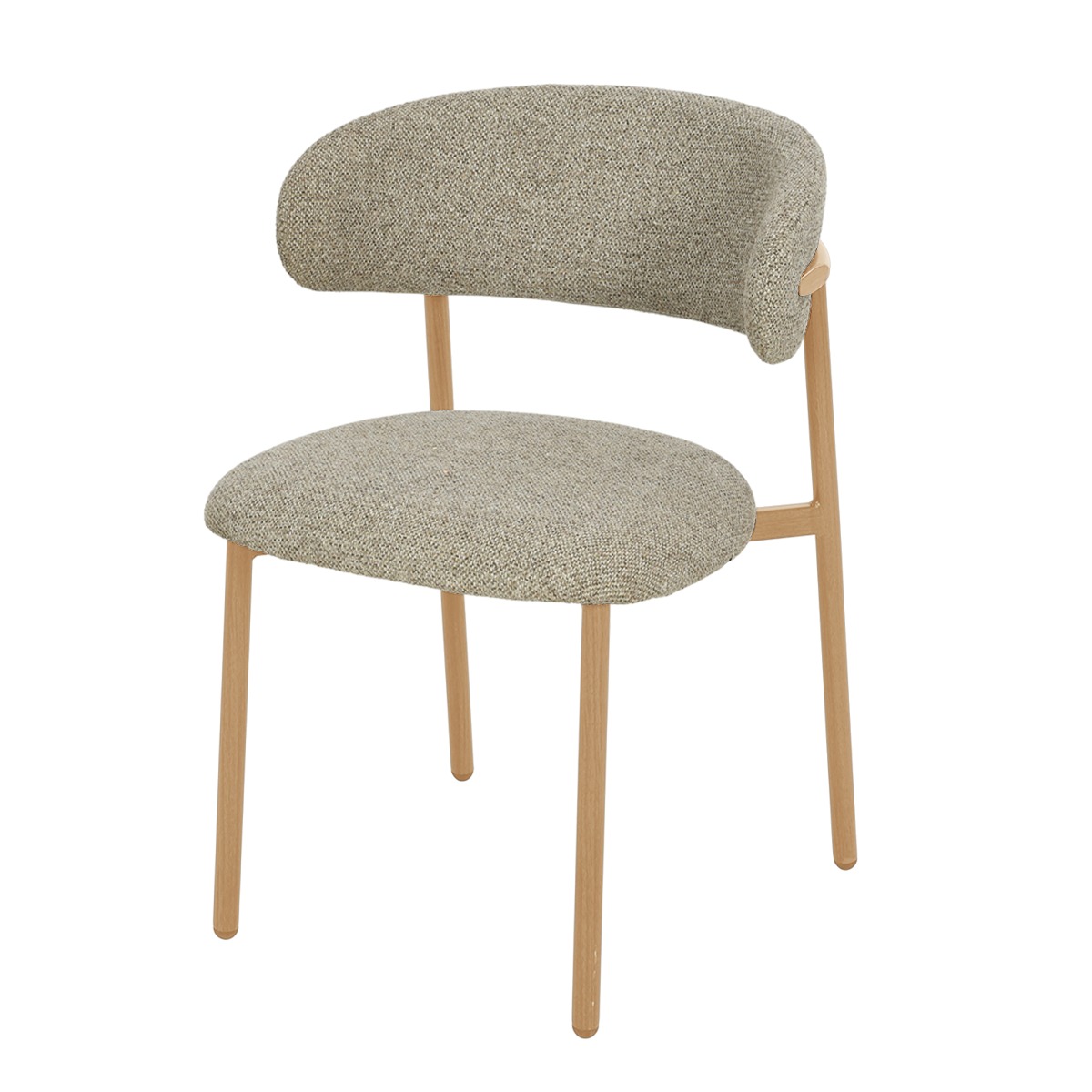 Esszimmerstuhl Micah Stuhl Stoff Hush beige