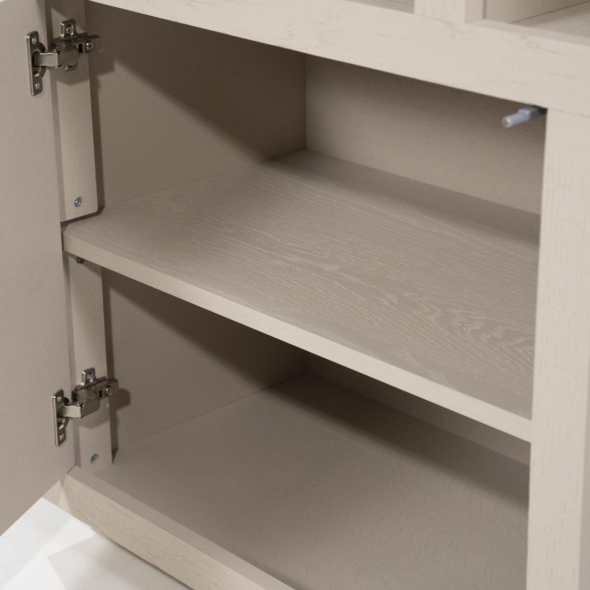 Schrank Bücherschrank Helsinki H 170 cm Eiche taupe