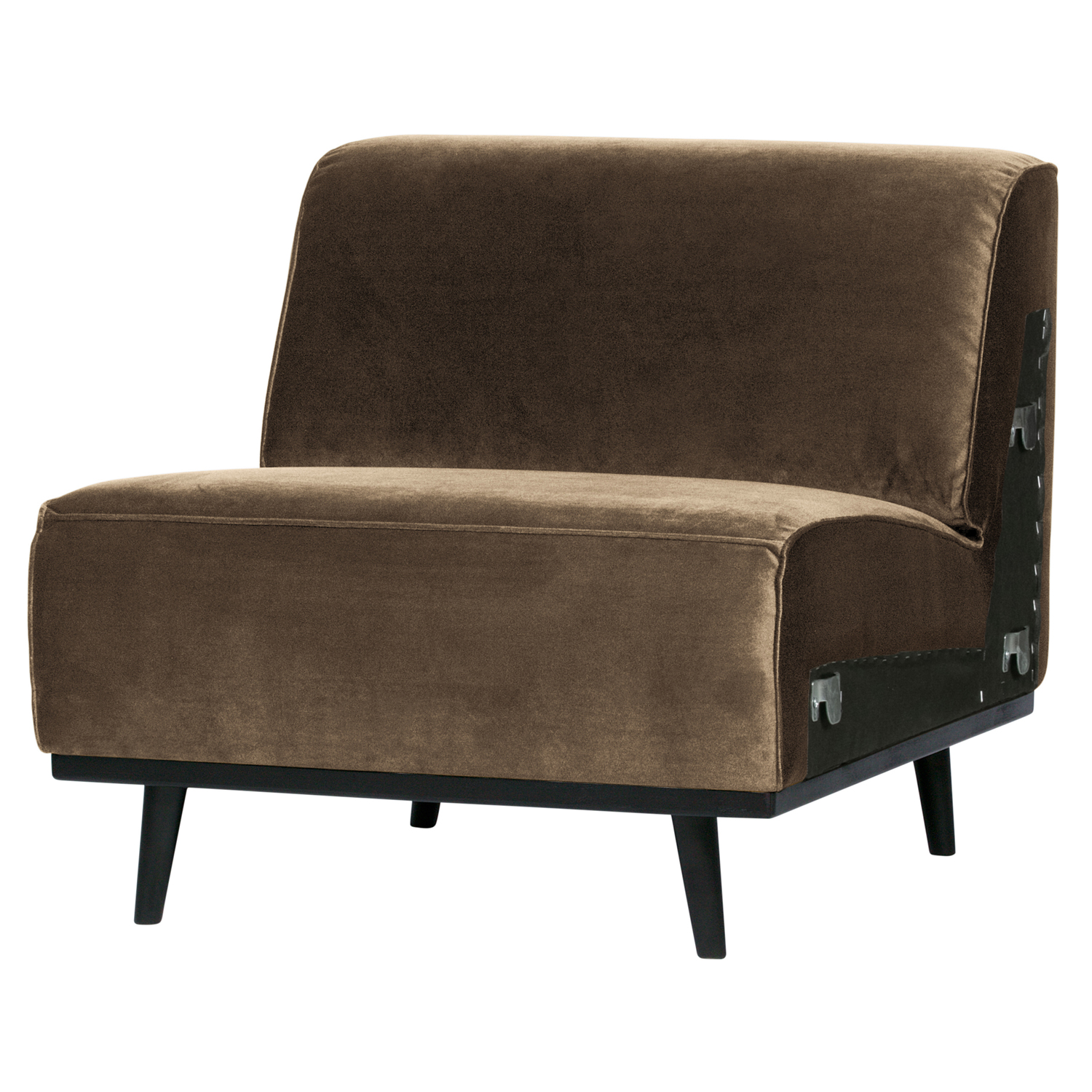 1 Sitzer Sessel Element Erweiterung Statement Samt taupe