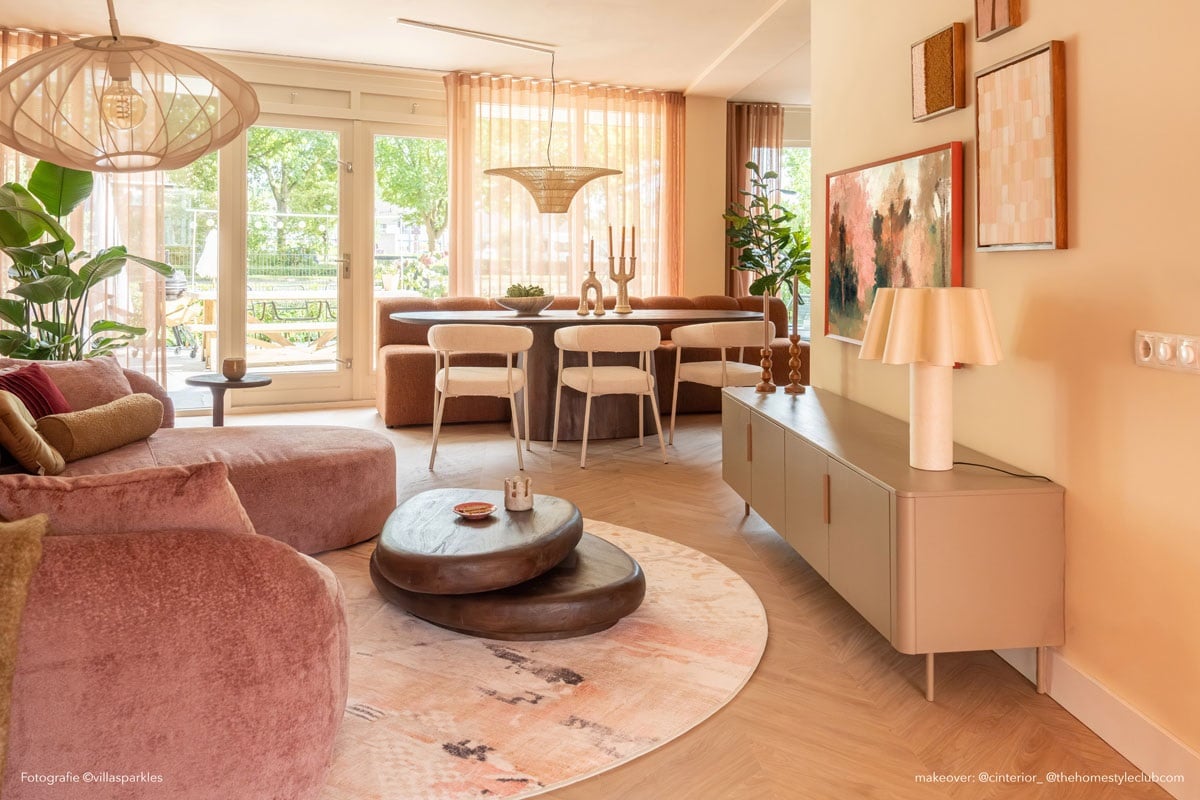 Couchtisch Kabo 100 x 80 cm drehbar Mango Massivholz braun